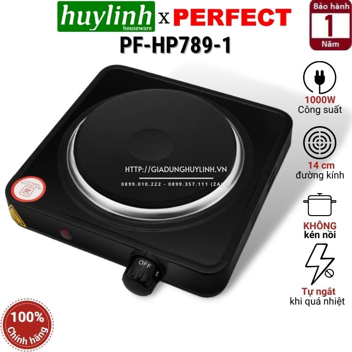 Bếp điện đơn perfect hp789-1 - 1000w - đường kính mâm nhiệt 14cm - không kén nồi