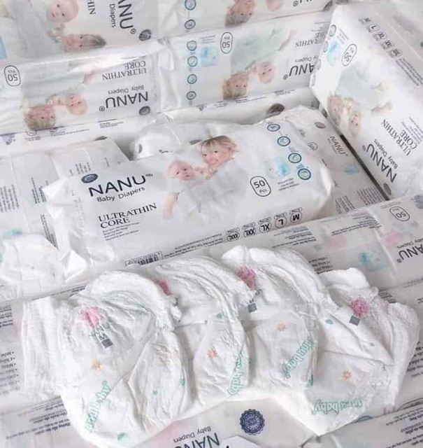 combo 50 Bỉm quần Nanu M, L,XXL, XXXL/( siêu rẻ)