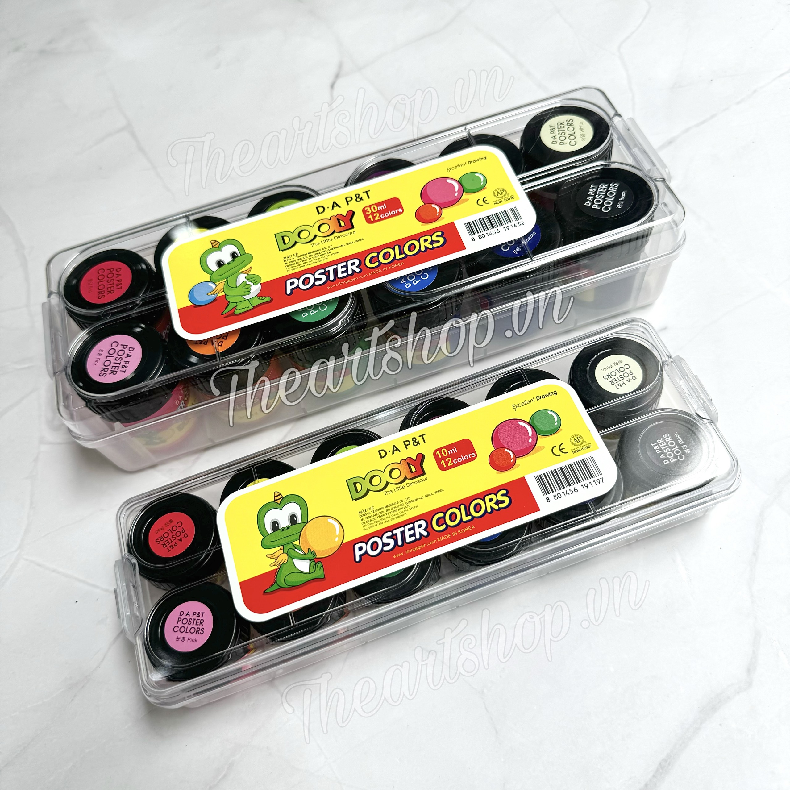 Bộ màu bột Dooly - Dooly Poster Color 30ml