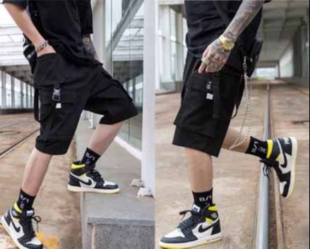 [ MẪU MỚI 159K] QUẦN ĐÙI LỪNG NAM VẢI KAKI PHỐI TÚI HỘP KHÓA KÉO ZIP CÓ DÂY PHỐI ĐẸP ĐỌC LẠ ĐỦ SIZE M L XL CHO CẢ NAM VÀ NỮ MÀU ĐEN DỄ PHỐI ĐÒ QUẦN SHORT KAKI NAM