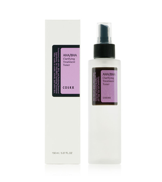 Nước hoa hồng cosrx aha / bha clarifying treatment toner 150ml