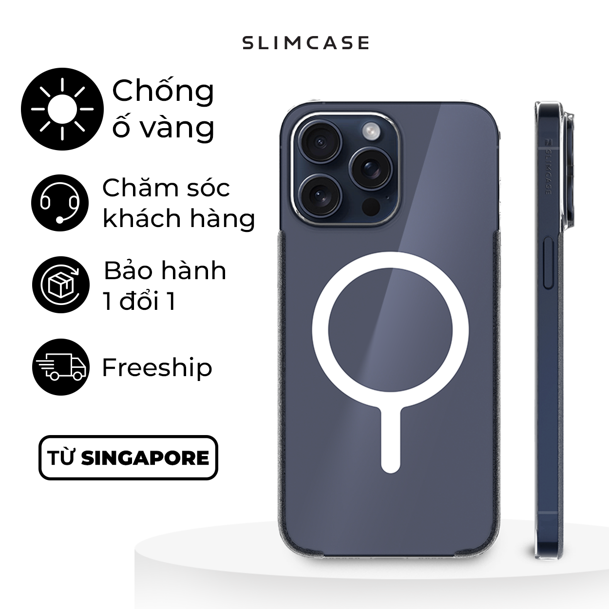 Slimcase Unique Phone Case for iPhone 12/13/14/15 Series