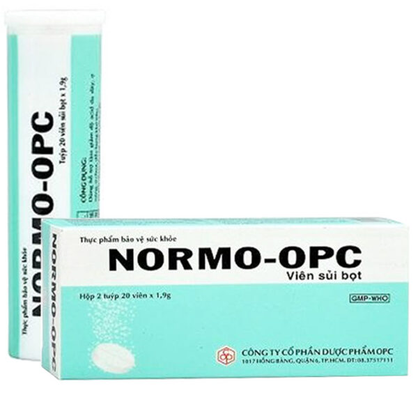 Normo OPC- Hỗ trợ giảm triệu chứng do viêm loét dạ dày, tá tràng