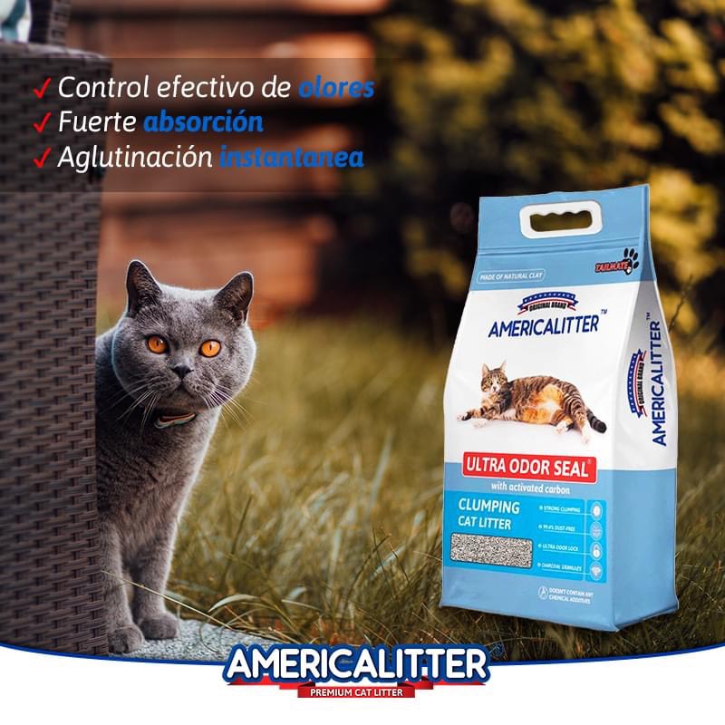 Cát vệ sinh cho mèo America Litter 10L, Cát Mỹ