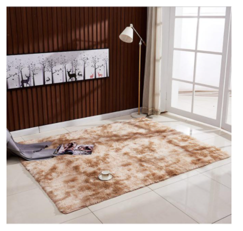 Thảm lông loang trải sàn cao cấp ⚡lông mềm dày 4.5cm - 1m6 x 2m dùng để trải sàn nhàtrải thay nệm để nằmtrải cho các bé nhỏ chơi