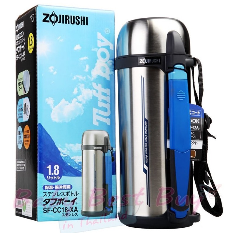 Bình giữ nhiệt nóng lạnh zojirushi sf-cc18-xa 1.8l - chính hãng