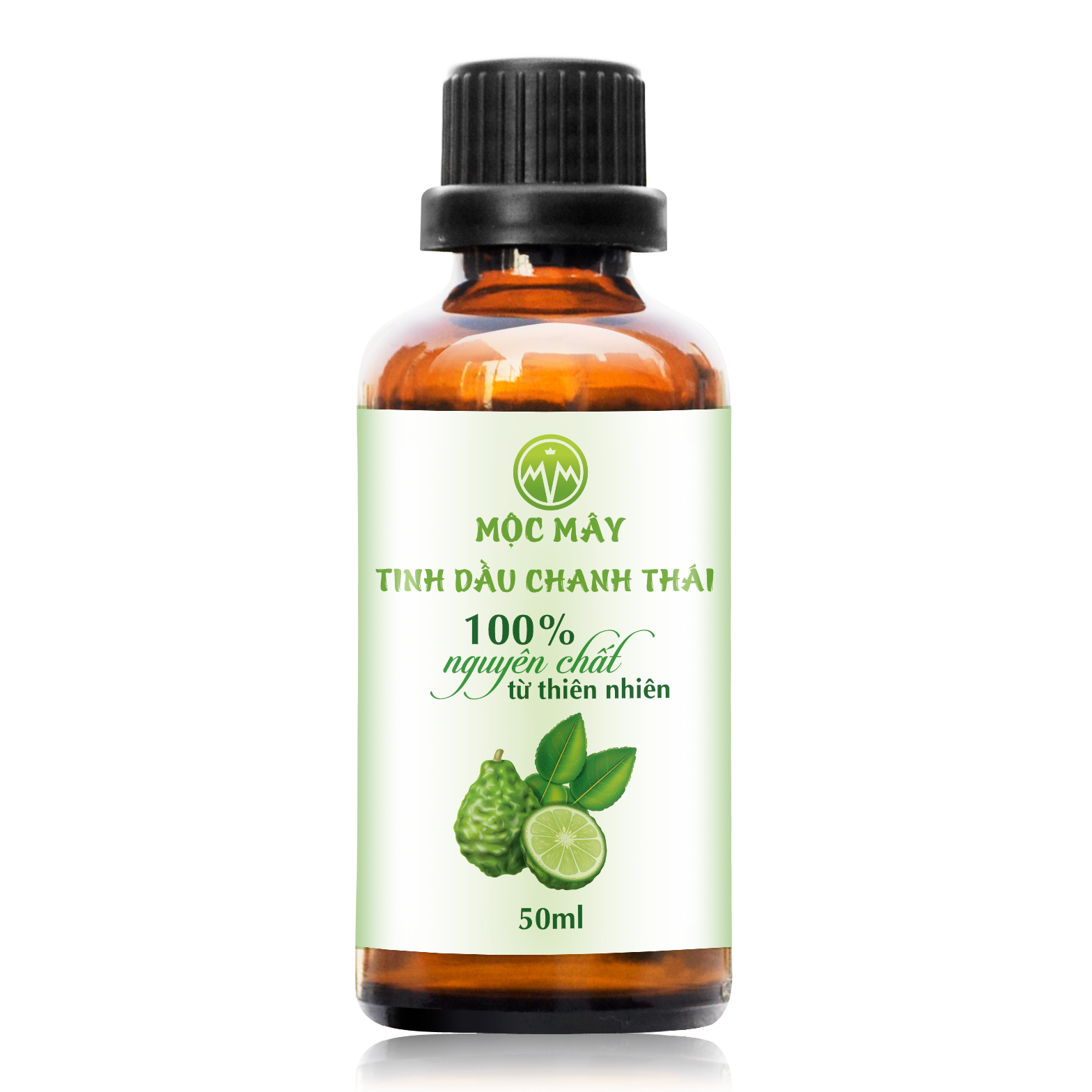 Tinh dầu vỏ Chanh Sần (Chanh Thái) 50ml nguyên chất Mộc Mây - tinh dầu nguyên chất từ thiên nhiên xông phòng, thơm phòng, thư giản, đuổi muỗi