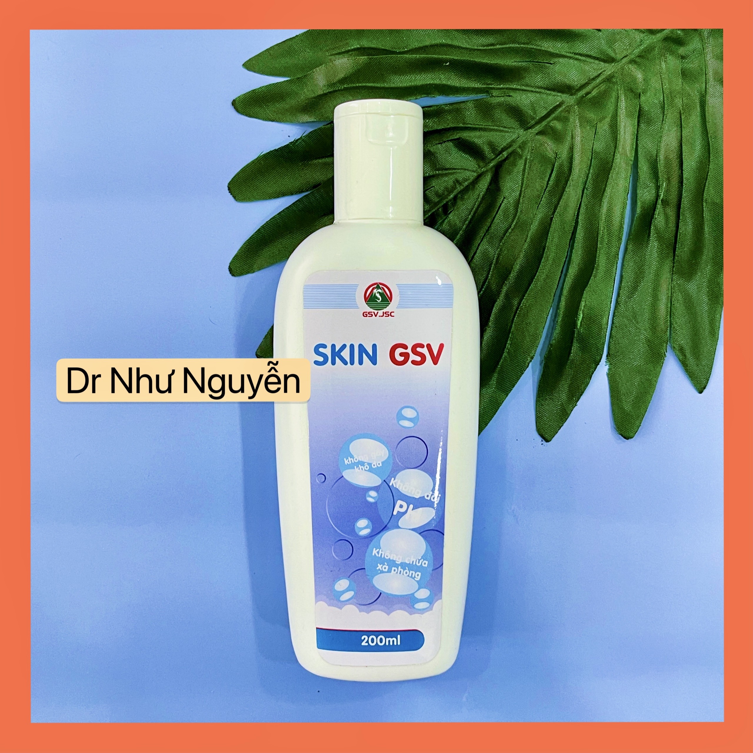 Sửa rửa mặt/ sữa tắm Gsv skin cho mọi loại da