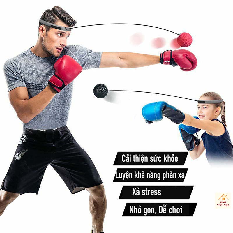 Bóng Tập Luyện Boxing Phản Xạ nâng cao thể lực