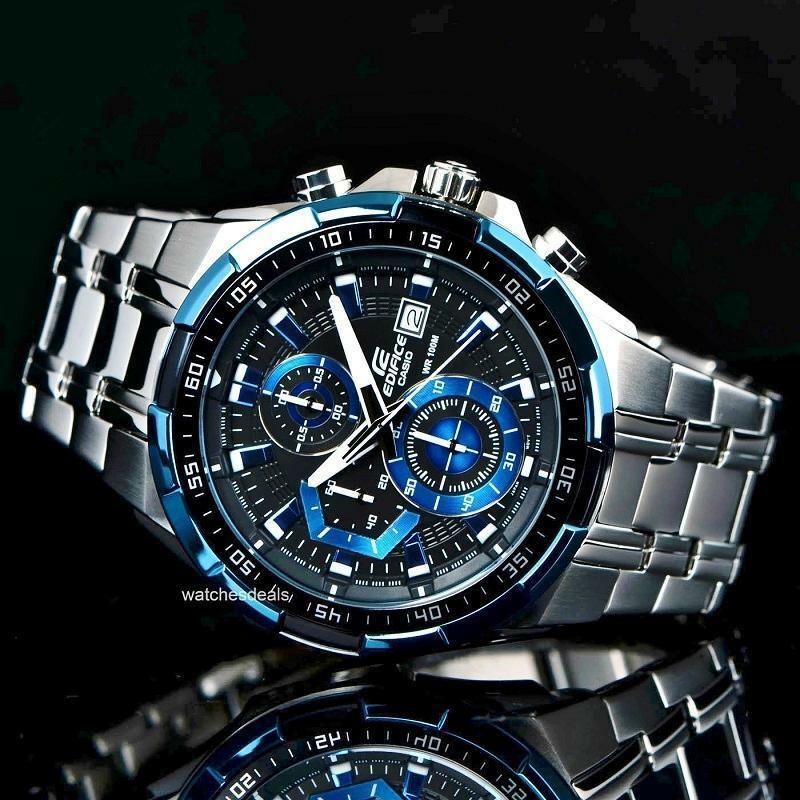 ĐỒNG HỒ NAM CA$IO EDIFICE EFR-539D-1A2ER, ĐỒNG HỒ THỂ THAO 6 KIM, ĐỒNG HỒ CHỐNG NƯỚC TỐT