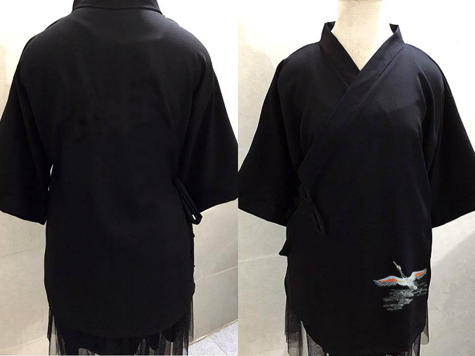Áo yukata hạt deal freeship