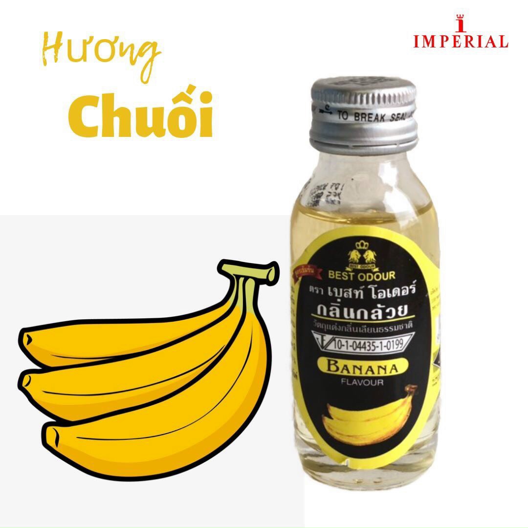 Hương Chuối thực phẩm /Best Odour Butter Flavour/ 30ml