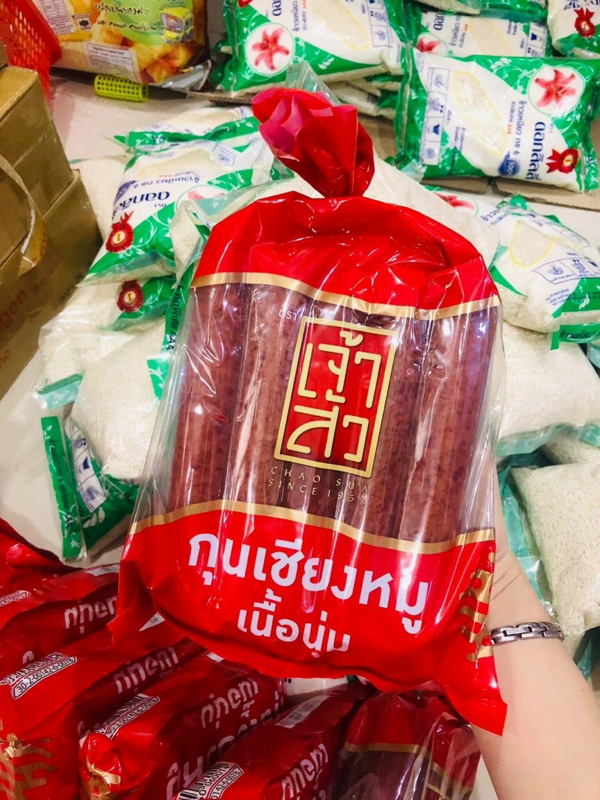 Lạp xưởng thái lan heo hàng ngon nhất 1kg