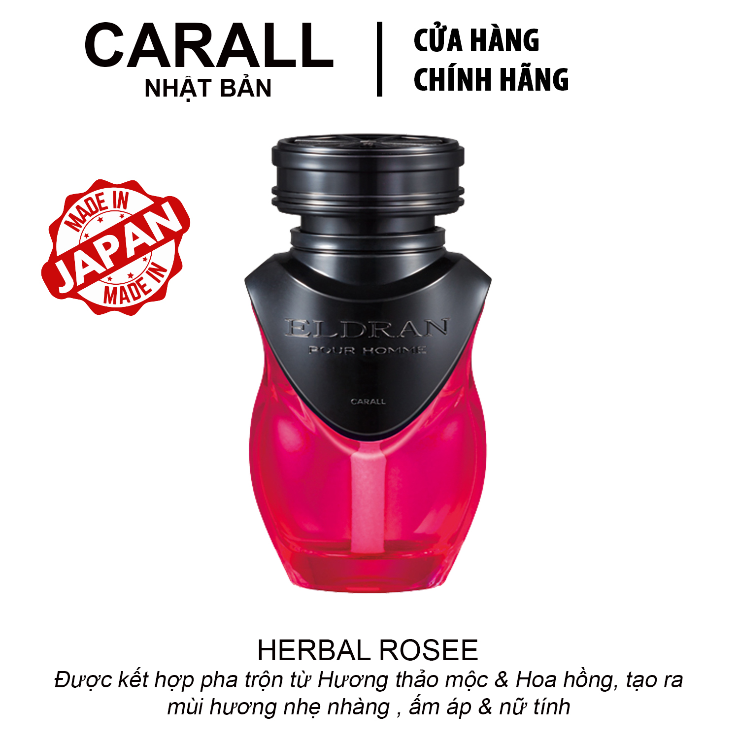 Nước hoa Ô tô CARALL HELIOS - Nhật Bản ( Hương nhẹ nhàng sang trọng & tinh tế)