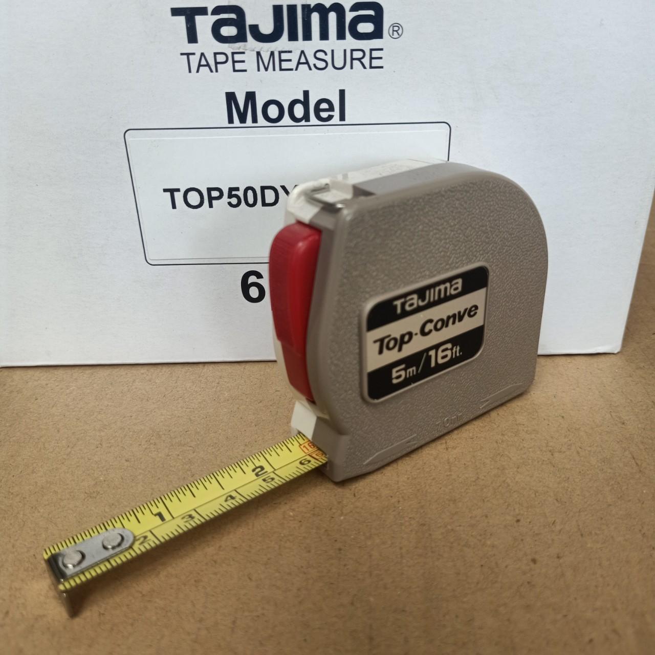 Thước kéo cao cấp TAJIMA Top Conve 5M/ 16FT- Model TOP50DYCB50NZ