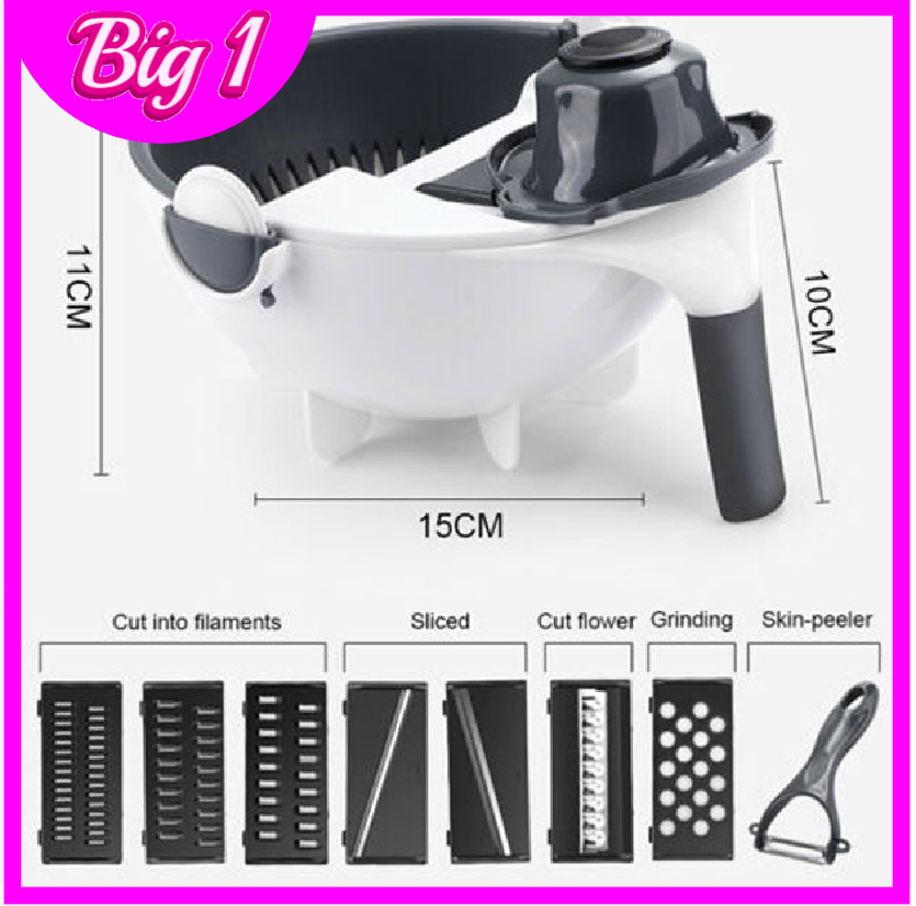 Bộ dụng cụ cắt rửa rau quả đa năng