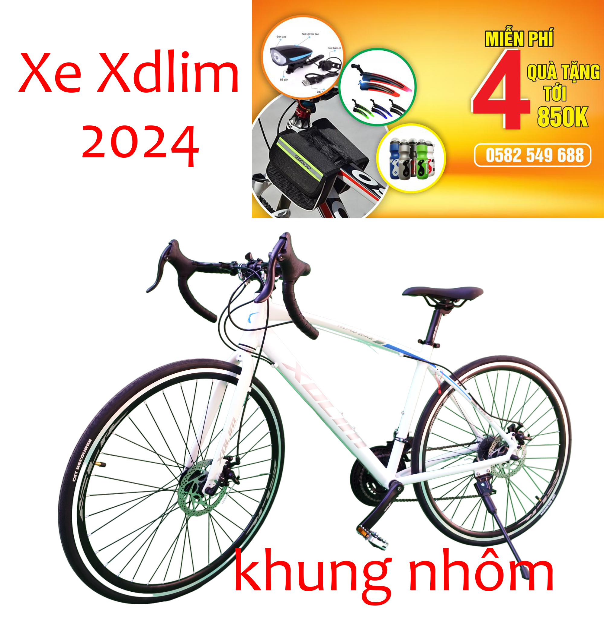 xe đạp xdlim - xe đạp tay cong - xe đạp đua đường phố