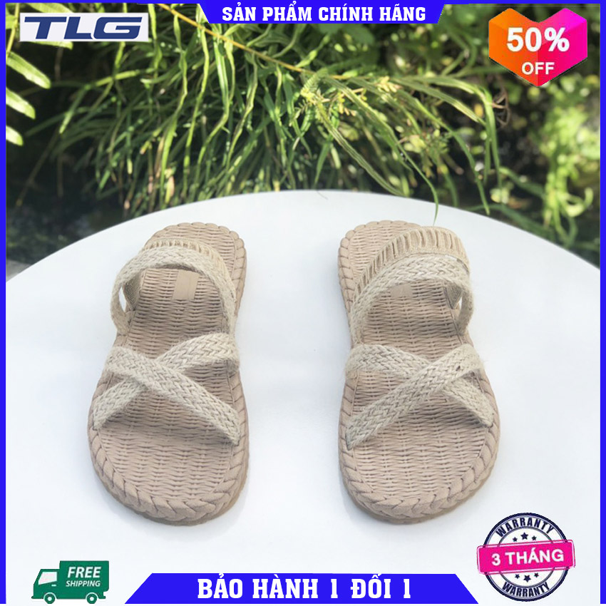Dép lê cói nữ Đồ Da Thành Long TLG 21436