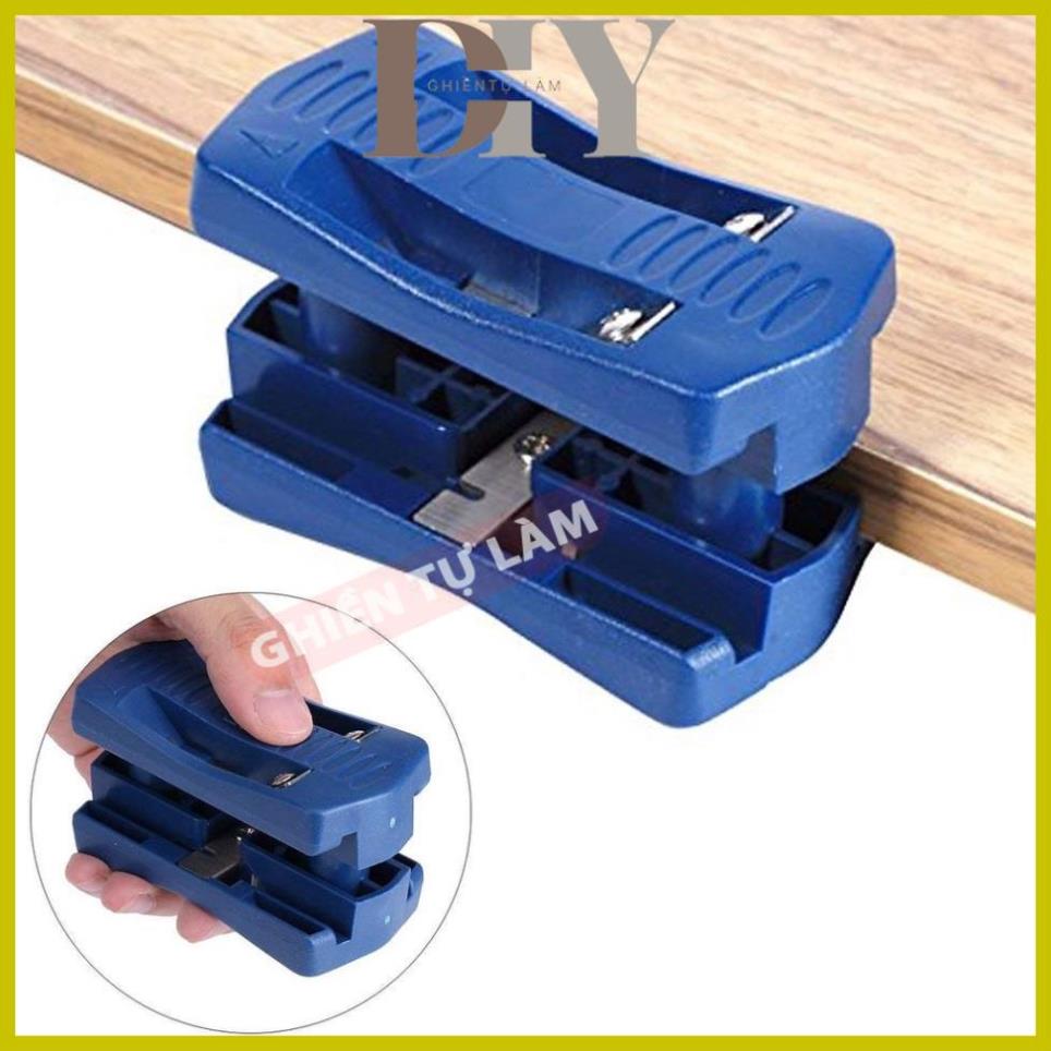 Dao gọt chỉ dán cạnh dụng cụ cắt bào gỗ cầm tay 2 mặt