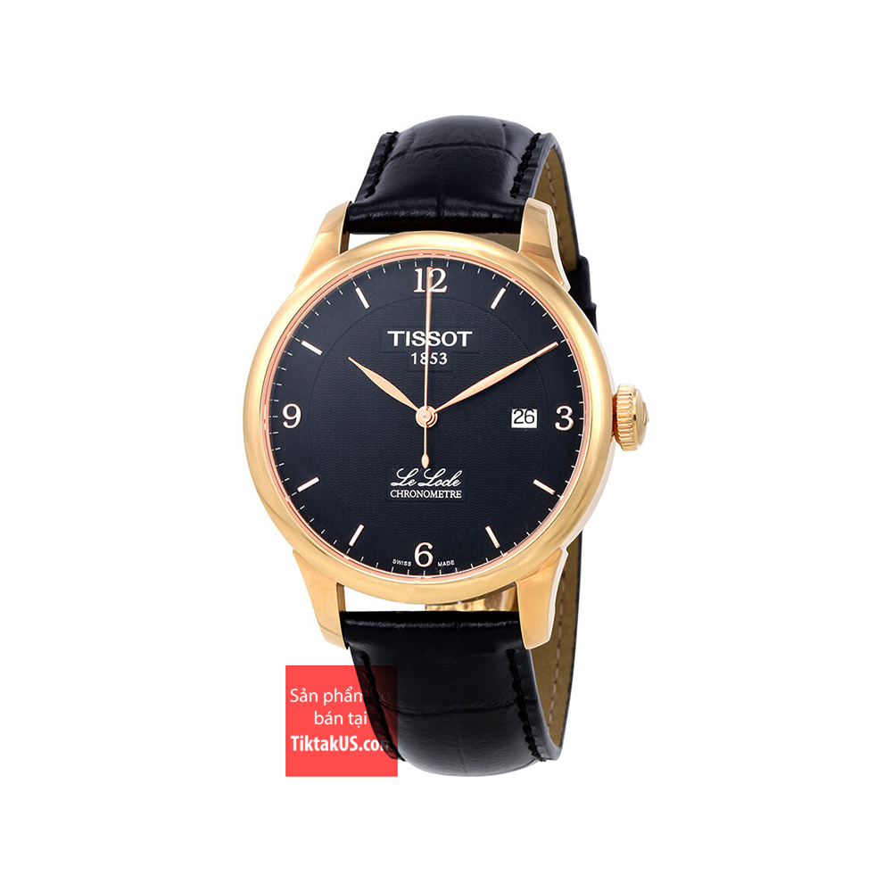 Đồng hồ đeo tay nam Tissot Le Locle Automatic COSC Chronometer T006.408.36.057.00 Thụy sĩ size 39mm kính sapphire máy automatic chống nước 50m lên cót tay