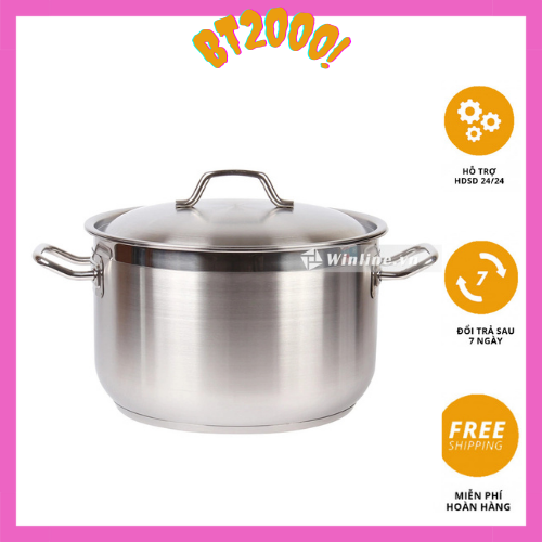 [GIAO NHANH 2H]NỒI LUỘC GÀ INOX 430 BẾP TỪ 1 ĐÁY PANASONIC - HT COOK 30CM NẮP KÍNH CAO CẤP-NẮP INOX DÀY DẶN