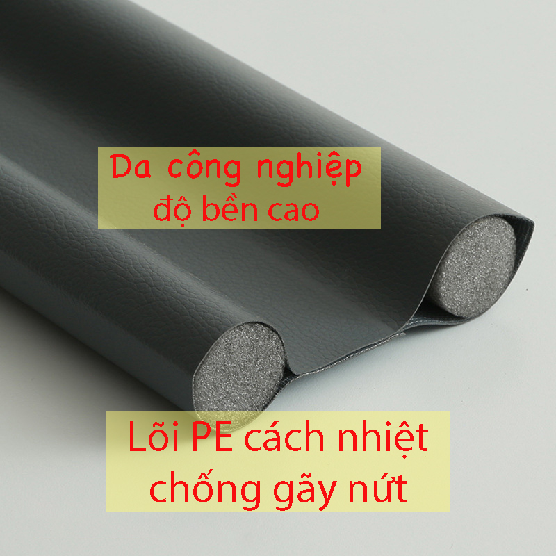 Thanh chắn cửa VỎ DA (ron chân cửa) chống thoát hơi máy lạnh, máy điều hòa B137