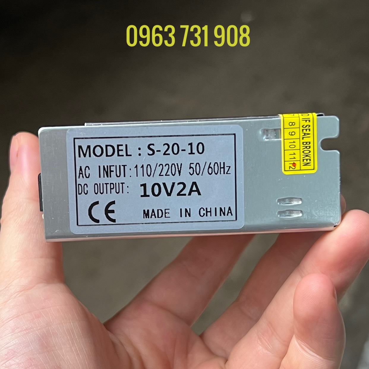 Nguồn 10v 2a loại tốt