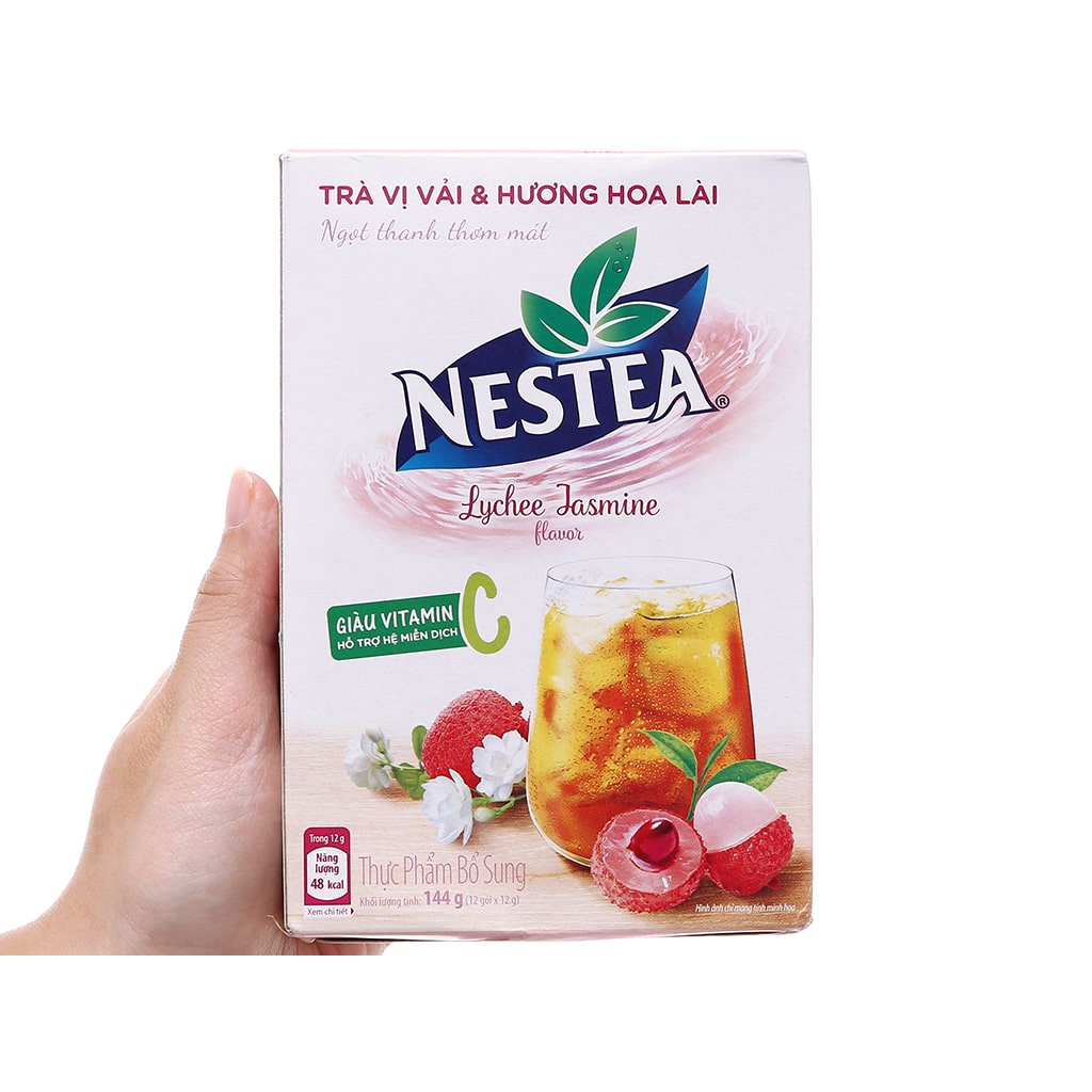 Trà vị vải & hương hoa lài 144g - nestea