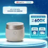 Nồi cơm điện tử Cuckoo CR-0685GW 1.08L - Công suất 630W - Điều khiển cảm ứng - Nấu cơm, cháo, gạo lứt, hầm, ủ sữa chua…
