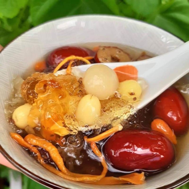 Chè dưỡng nhan nguyên liệu nấu chè tự chọn
