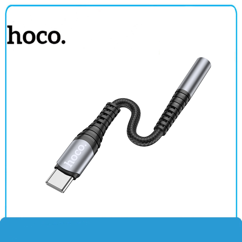 Jack chuyển type c sang chân cắm audio 3.5mm Hoco  - cáp chuyển type c to 3.5mm andoird samsung oppo xiaomi hauwei realme  ...