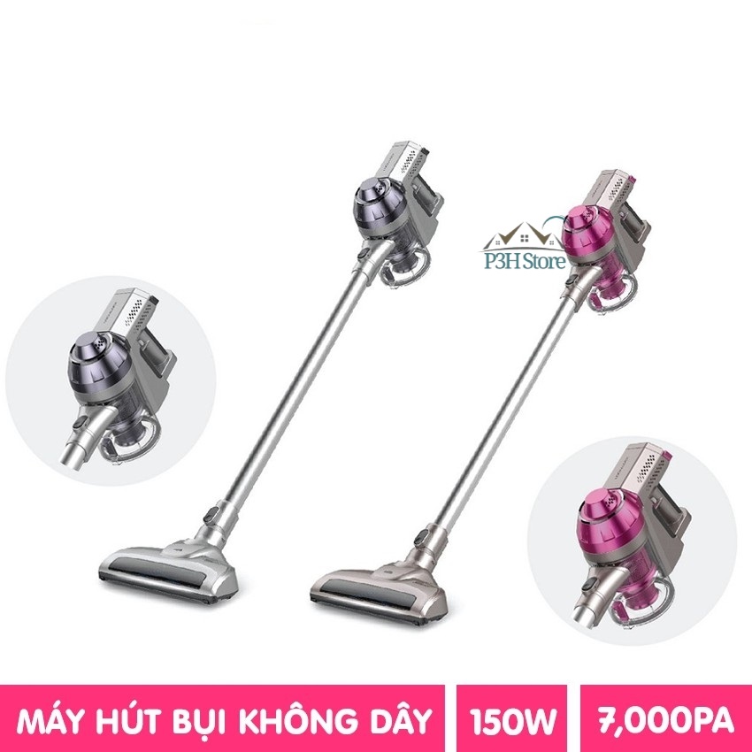 Máy hút bụi cầm tay không dây nhiều đầu hút Lock&Lock Cordless Vacuum Cleaner ENV111
