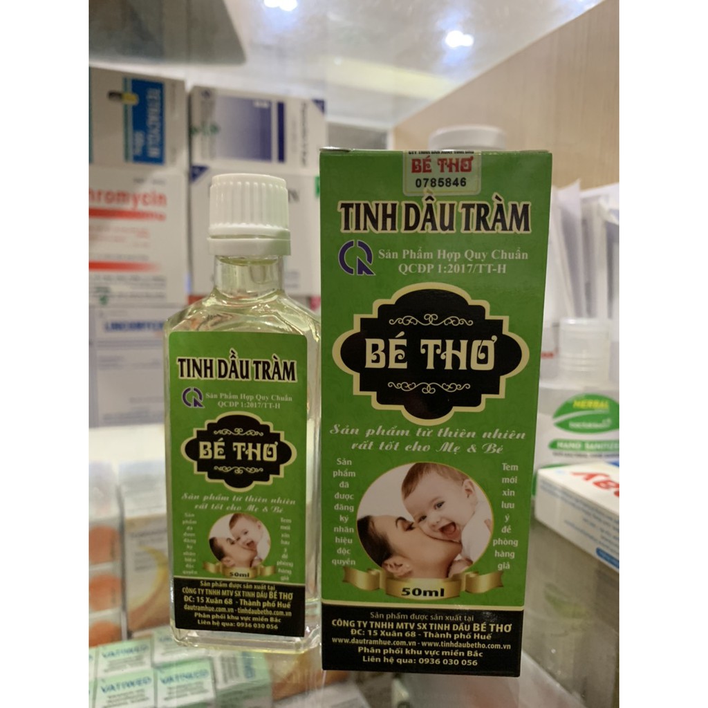 Tinh dầu tràm Bé Thơ chai 50ml .