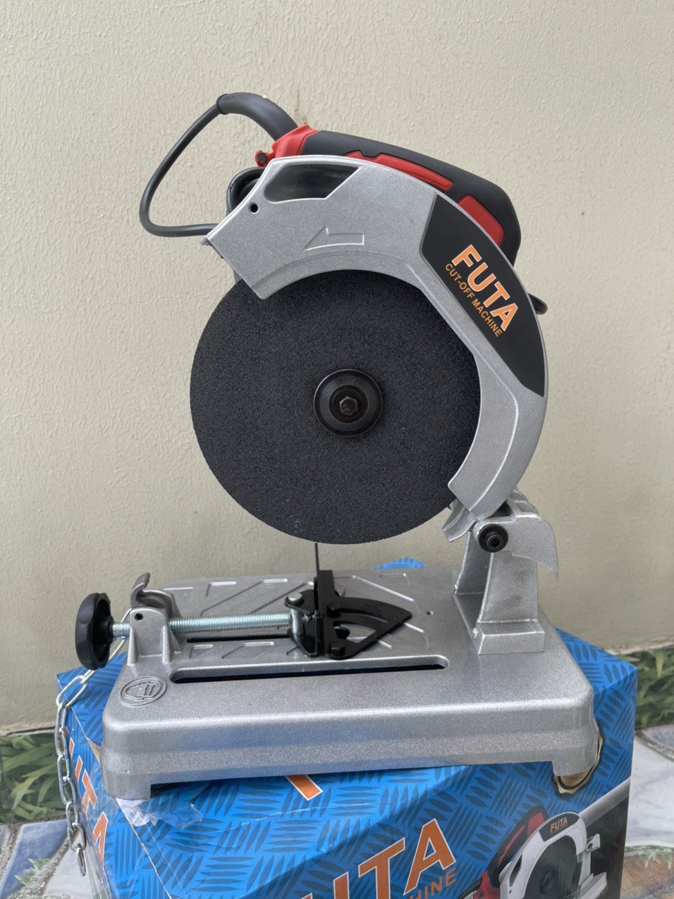 MÁY CẮT SẮT BÀN MINI 185MM FUTA CÔNG NGHỆ NHẬT BẢN - CÔNG SUẤT 1200W  MÁY CẮT HỢP KIM NHÔM THÉP GÓC 45 ĐỘ - MÁY CẮT ĐA NĂNG