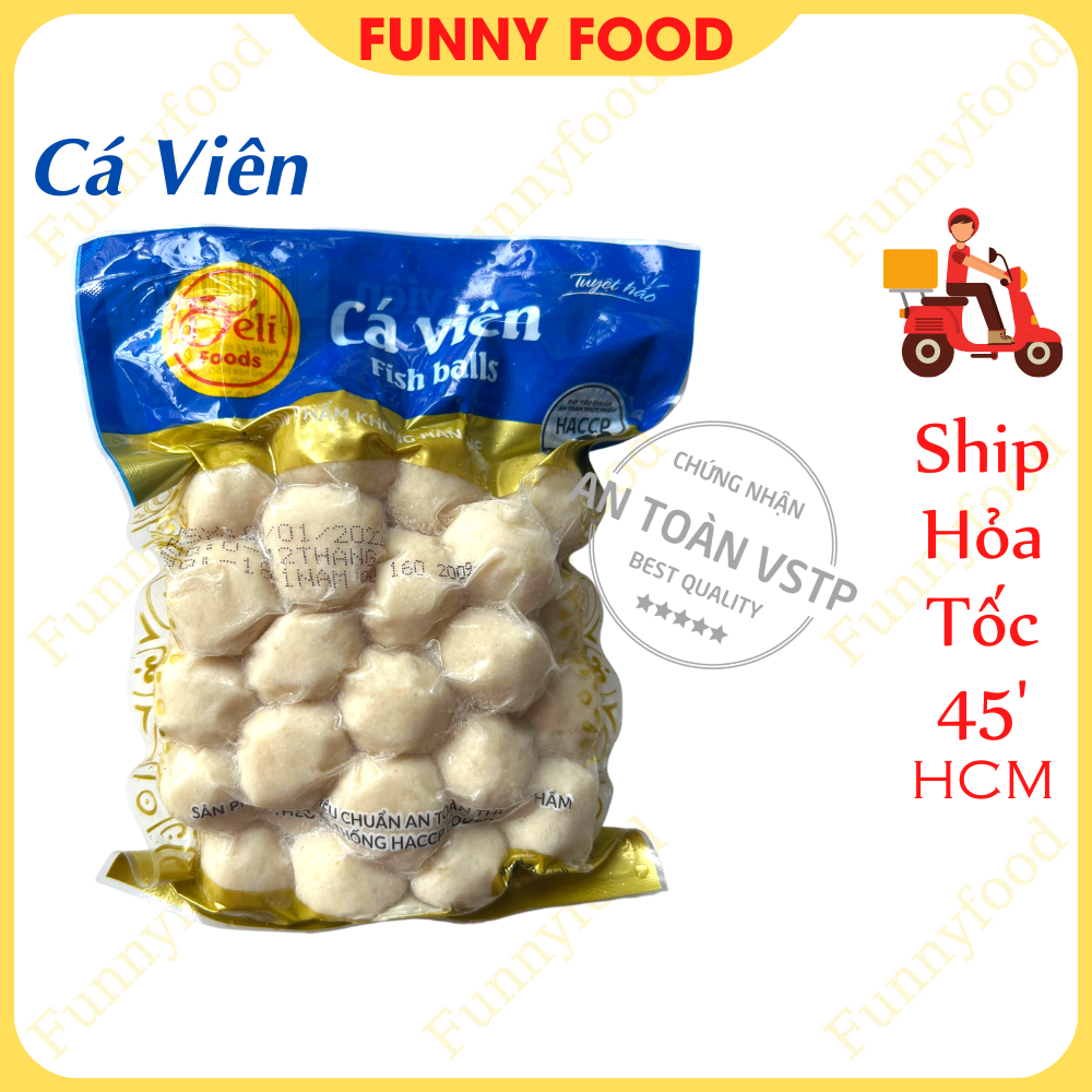 [ HOÀN TIỀN 10% ]Cá Viên – Cá Viên Thả Lẩu – Cá Viên Chiên – [Ship Hỏa Tốc HCM] – Funnyfood