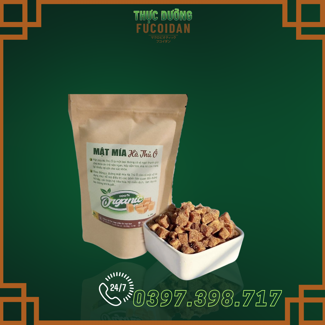 Đường mật mía hà thủ ô 300gr cho người tiểu đường