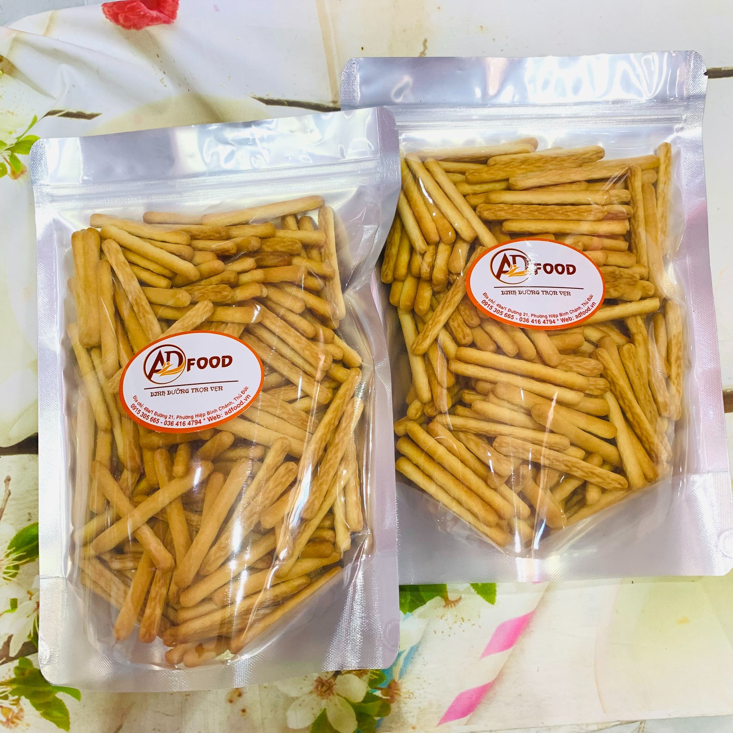 Bánh quy đũa bơ sữa gói 200gr