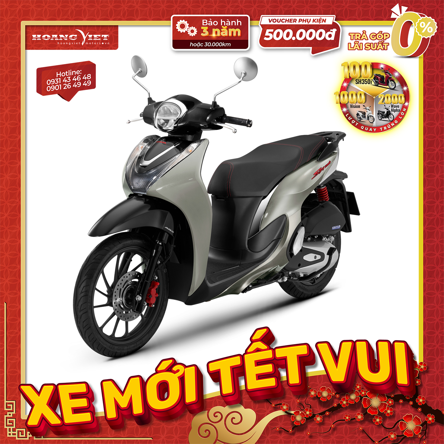 Xe Máy Honda SH Mode 2023 Phiên Bản Thể Thao