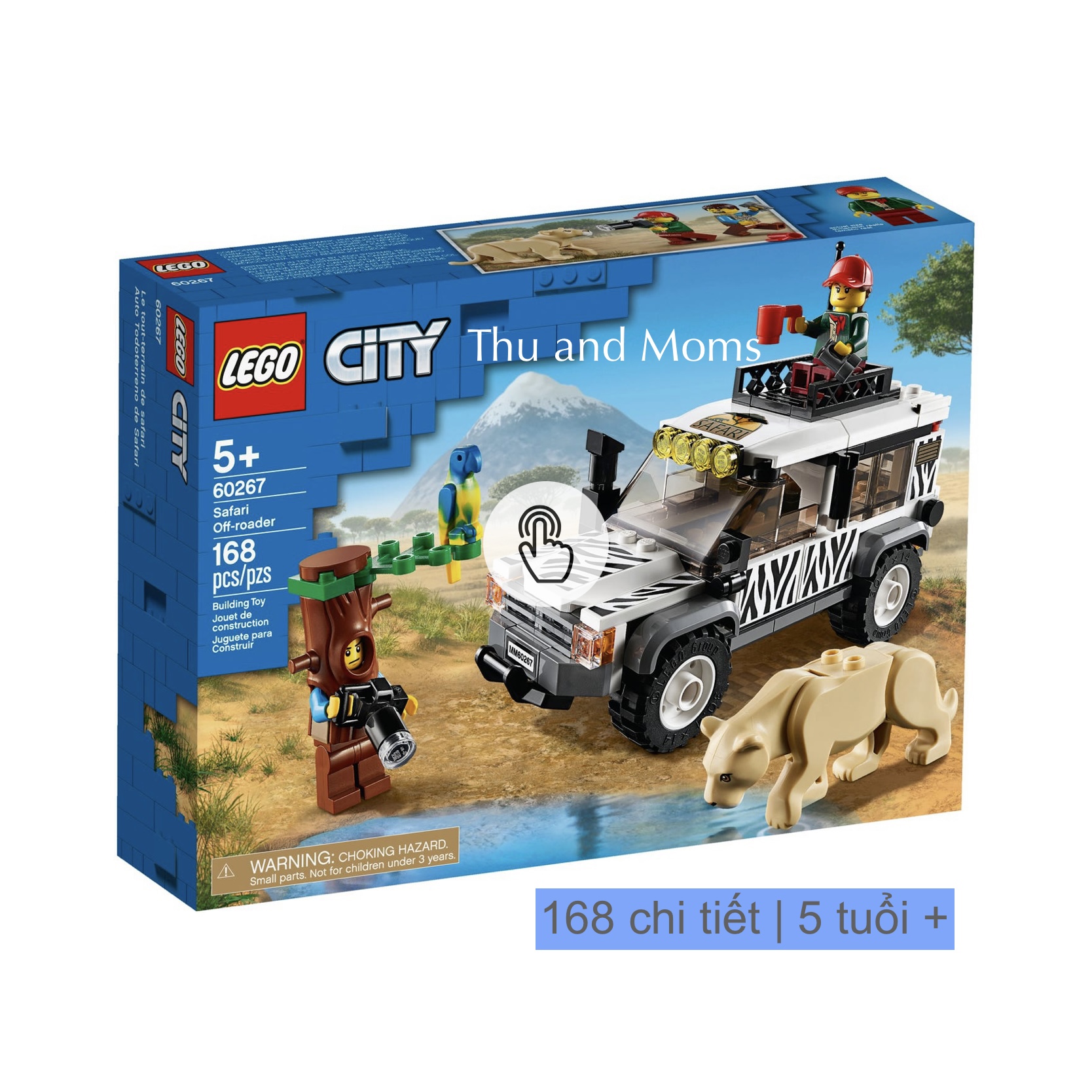 Lego City 60267 xe thám hiểm rừng xanh