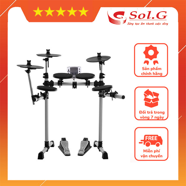 Trống điện tử medeli dd400 -nhập khẩu chính hãng - phân phối sol.g phân phối nhạc cụ phụ kiện chính hãng solg