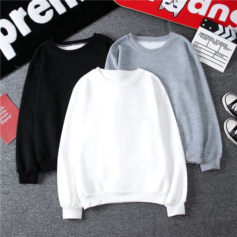 Áo nỉ nam nữ cổ tròn chất nỉ dày dặn ấm áp fom rộng giá rẻ ❤️ BIBINO68 ❤️ Áo sweater nỉ nam nữ phong cách hàn quốc, áo thu đông thời trang nam nữ mềm mịn ấm áp giữ nhiệt