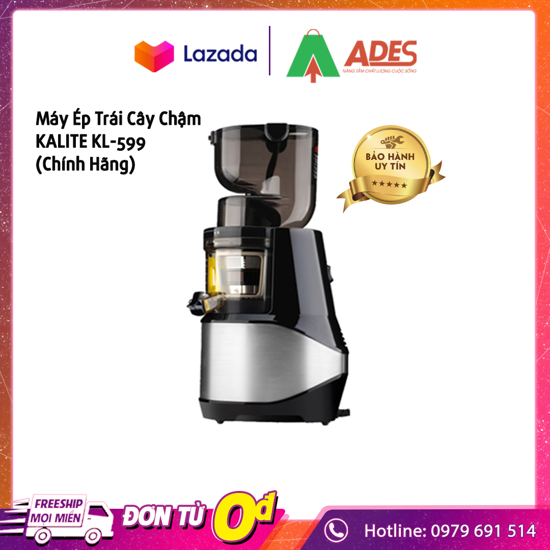 Máy ép trái cây chậm kalite kl-599 - bh 3 năm