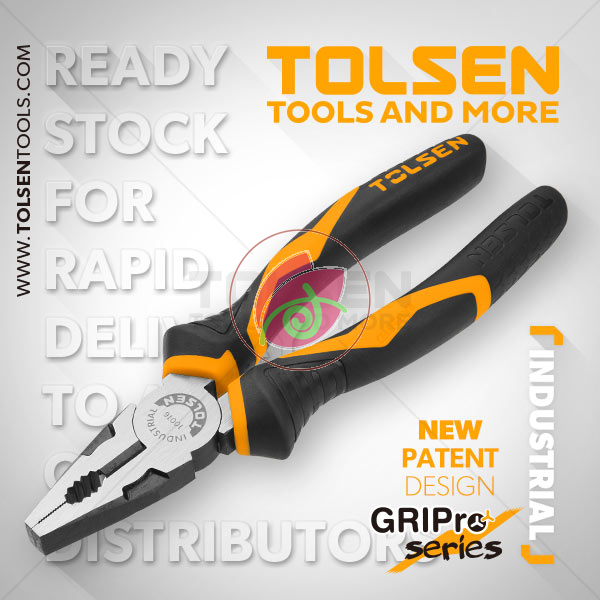Kìm răng công nghiệp 6 in 6" tolsen 10015