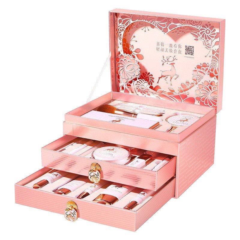 Bộ trang điểm Youli Youla 19 món 3 tâng cao cấp Trang điểm cho bạn gái