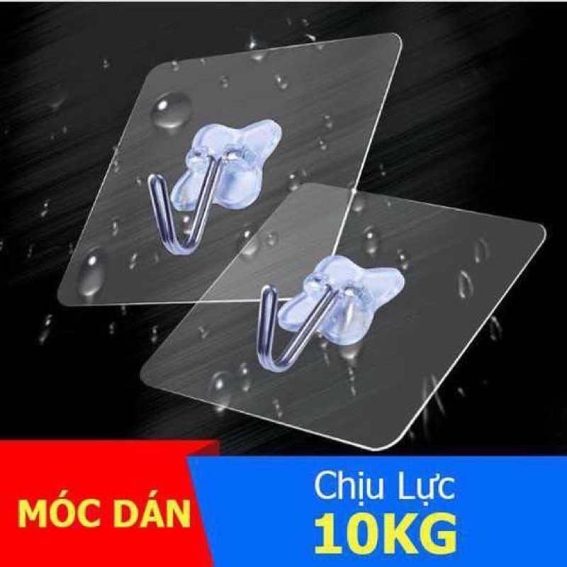 Combo 10 Móc dính cường lực trong suốt siêu chắc