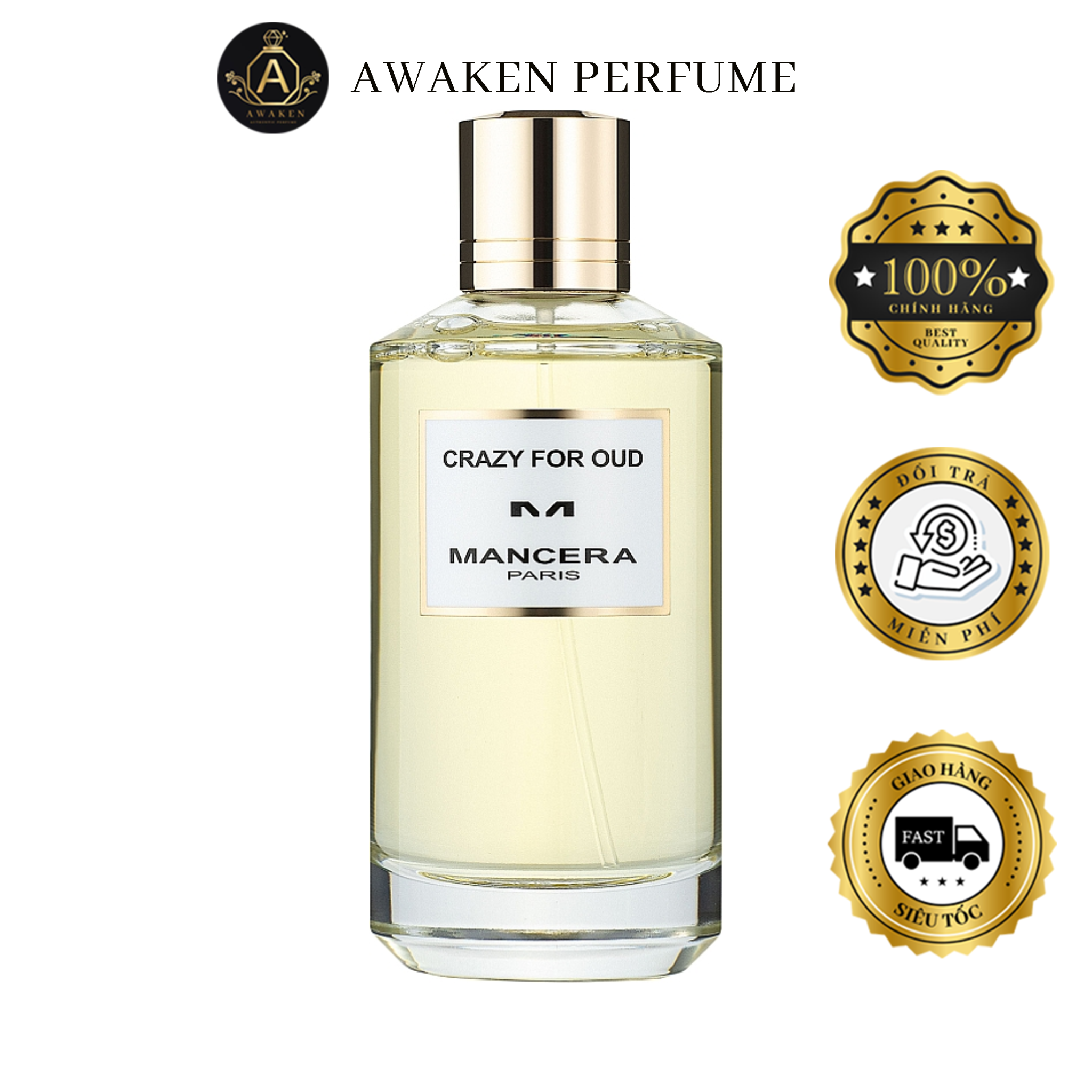 Nước hoa Mancera Crazy For Oud Chính Hãng