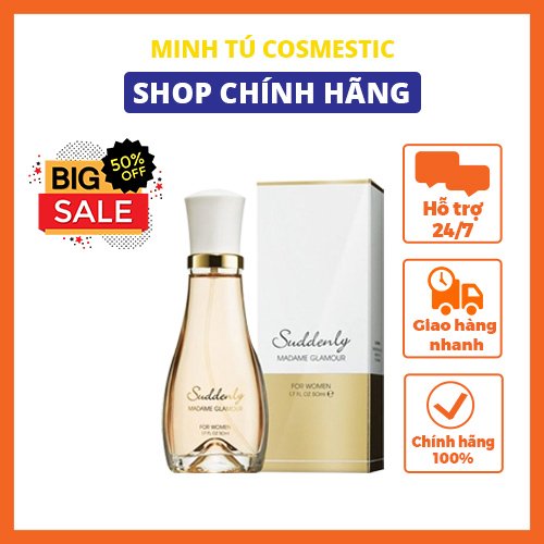 Nước hoa suddenly đức chai 50ml thơm nhẹ nhàng và lưu hương lâu