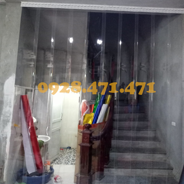 Rèm Nhựa Ngăn Lạnh Điều Hòa  Hà Nội  Cho Cửa Cao 2m6 Độ Dày 2mm.