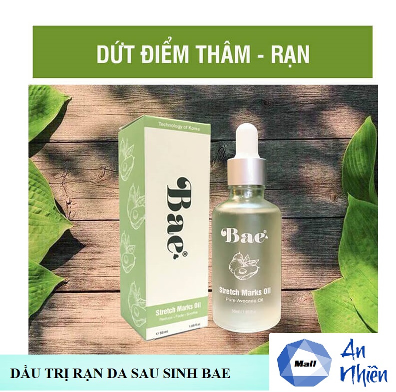 Dầu Cho Rạn Da Sau Sinh Bae 50ml - Mẫu mới