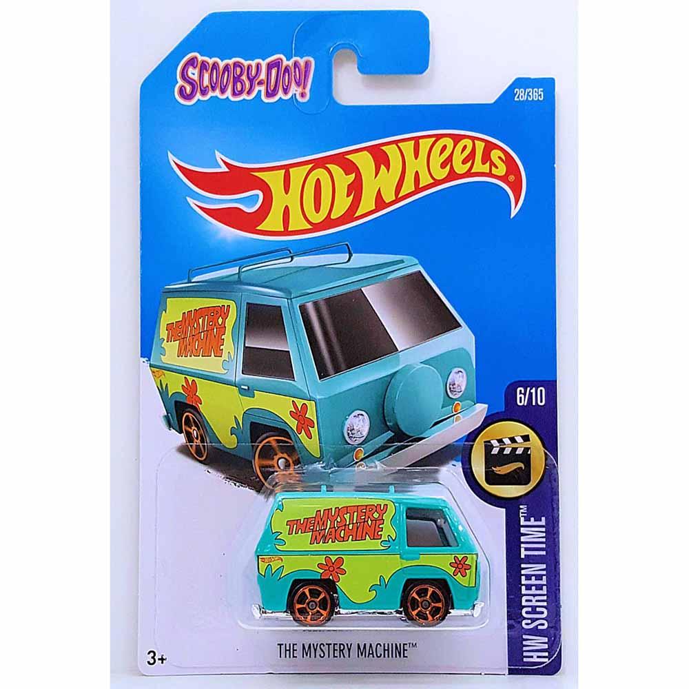 Xe mô hình 1:64 hot wheels 2017 hw screen time the mystery machine